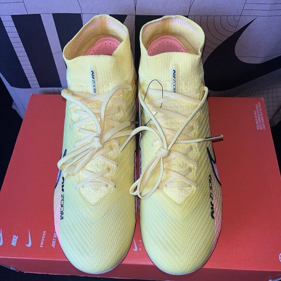 NEW Zoom Superfly 9 Elite SG -PROAC Men\'s Size 10 Yellow Strike DJ5166-781 main image 7